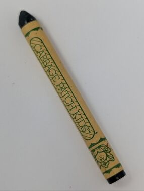Cabbage Patch Kids Doll Crayon Replacement Vintage Dark Green